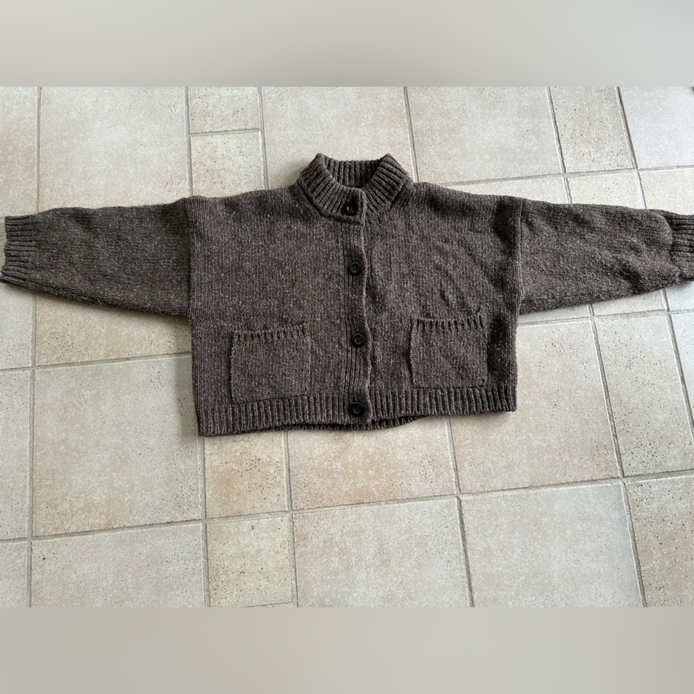 Babaa no. 23 Cardigan in Oak, GUC